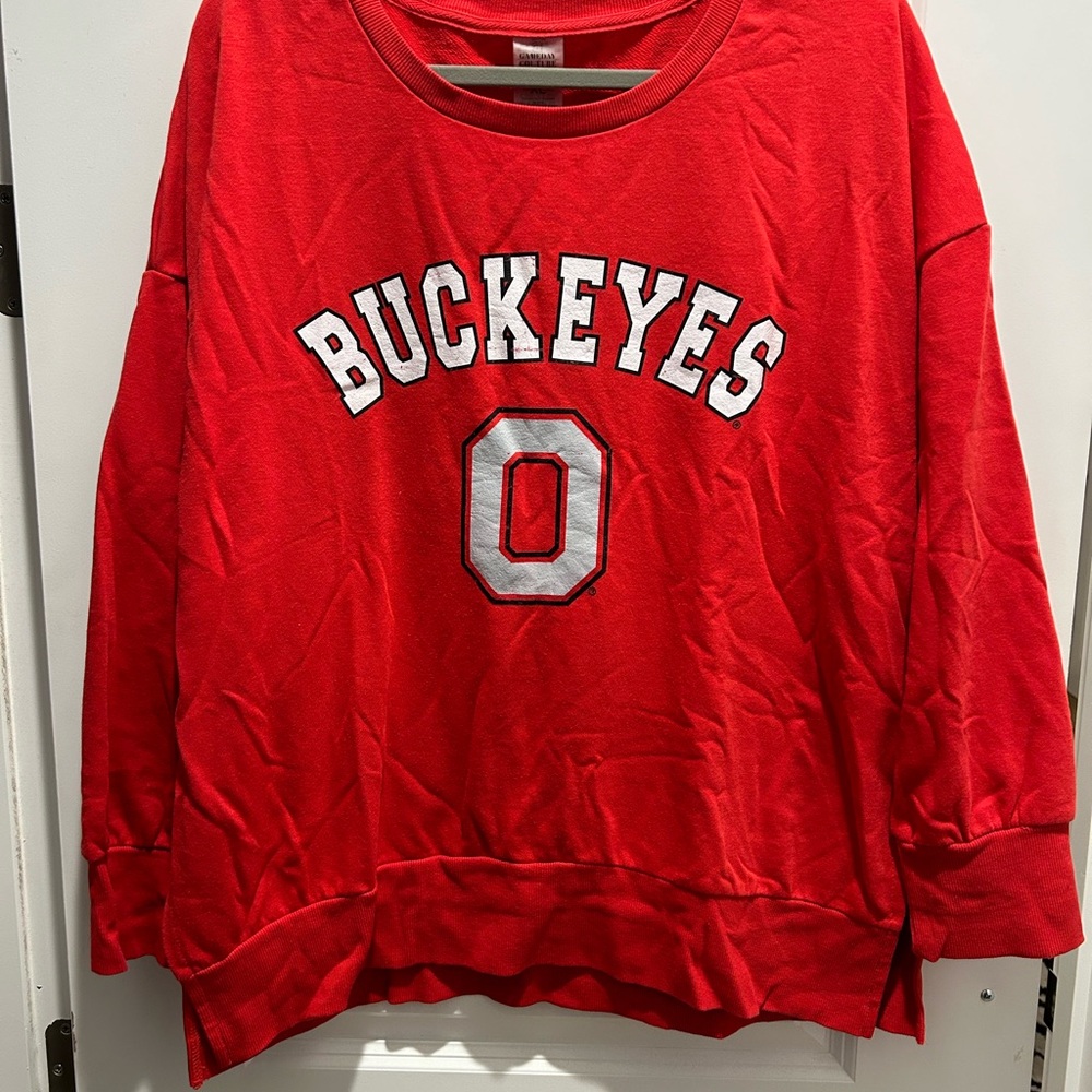 Gameday Couture Red Ohio State Buckeyes Sweatshirt